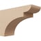 Ekena Millwork 4"W x 12"D x 8"H Classic Yorktown Rough Cedar Woodgrain TimberThane Corbel, Primed Tan CORUR04X12X08YORRCPR - alternate 1